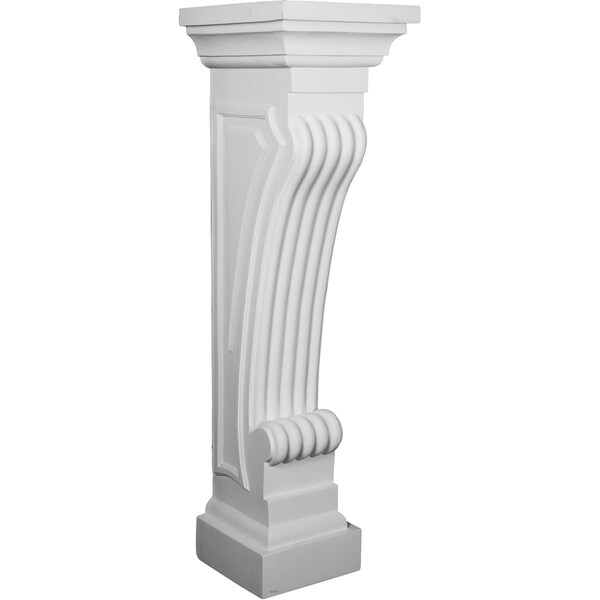 Ekena Millwork 11 7/8"W x 12 3/4"D x 41 3/4"H Queenstown Surround SUR42X12X13QU - main